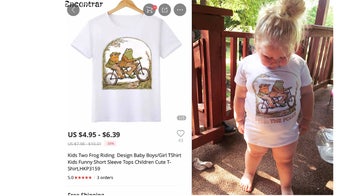 Mom horrified to discover 'Frog and Toad' shirt for daughter featured vulgar phrase