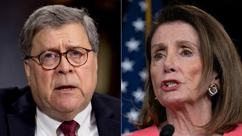 Pelosi says Barr 'lied to Congress' and committed a crime, as DOJ blasts 'reckless' comments