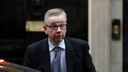 Michael Gove enters Conservative race to succeed Theresa May