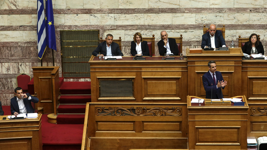 The Latest: Greek government survives confidence vote