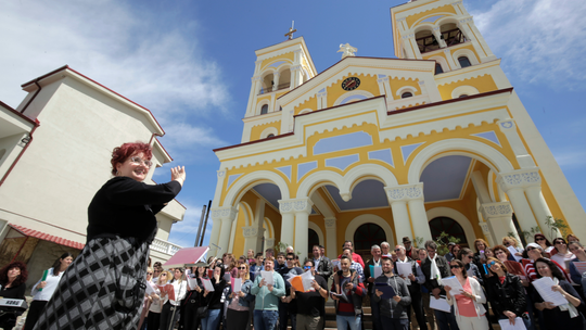 The Latest: Pope to address Bulgaria's anti-migrant stance