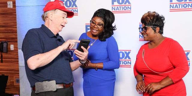 Diamond and Silk met and took photos with some of their fans at the Fox Nation summit.