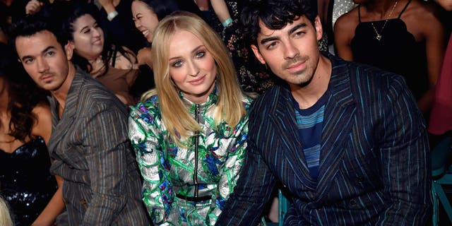 Sophie Turner and Joe Jonas attend the 2019 Billboard Music Awards at the MGM Grand Garden Arena on May 1, 2019 in Las Vegas. They knotted the knot after the show.