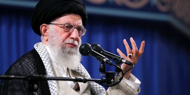 Iran Supreme Leader Ayatollah Ali Khamenei is pictured last month. (Office of the Iranian Supreme Leader via AP)