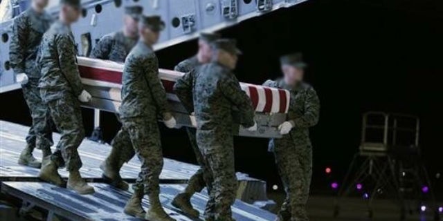 Samuel Mark Griffith's Casket