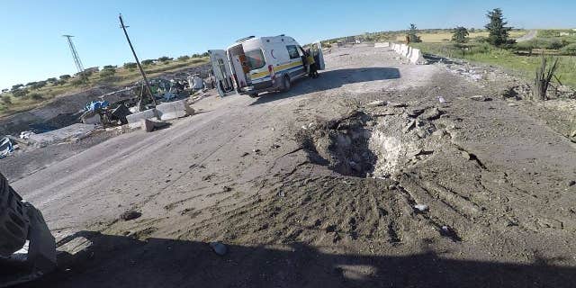 Devastation in Syria this week (Syria Civil Defense)