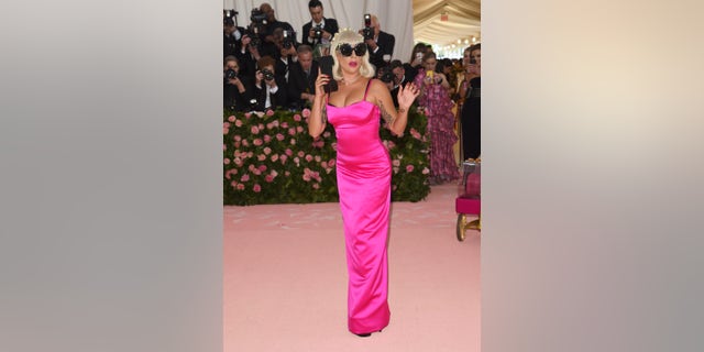 Lady Gaga in her third outfit at the 2019 Met Gala.
