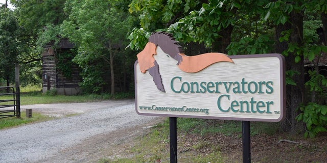 In this May 4, 2019 photo, the entrance to The Conservators Center in Burlington, N.C., is open for visitors. The park re-opened in February 2019 after an intern was mauled to death by a lion that escaped its inclosure in December 2018. ( AP Photo/Amanda Morris)