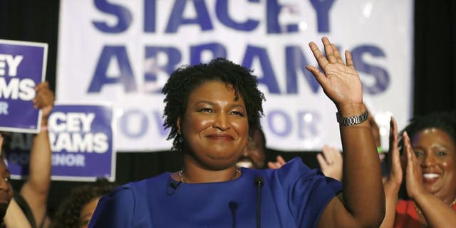 In a 2019 address, Abrams said she won her gubernatorial race the year prior.