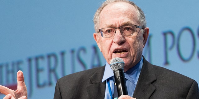 UNITED STATES - 05/07/2017: Alan Dershowitz, Felix Frankfurter Professor Emeritus of Law at Harvard, at the Jerusalem Post Annual Conference in New York City. (Photo by Michael Brochstein/SOPA Images/LightRocket via Getty Images)