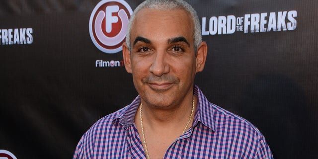 HOLLYWOOD, CA - JUNE 29: Producer Alki David attends the movie premiere of Alki David's Lord Of The Freaks at the Egyptian Theatre on June 29, 2015 in Hollywood, California.