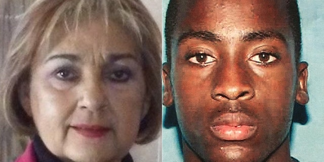 Amad Rashad Redding, right, was charged with the murder of Rosa Elena Hernandez, left.