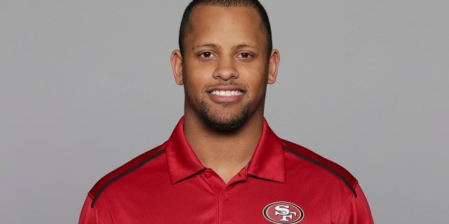 Lowe, a former analyst for the 49ers and wide receiver at the University of Oregon, subdued a person with a gun who appeared on a Portland, Oregon high school campus Friday, May 17, 2019. Lowe is now a coach at Parkrose High School. (AP Photo/File)