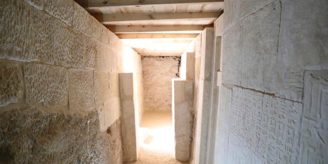 The cemetery was uncovered on the Giza Plateau.