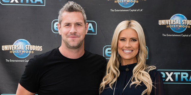 Christina Anstead and Ant Anstead visit 