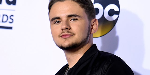 FILE - In this May 21, 2017 file photo, Prince Jackson poses in the press room at the Billboard Music Awards in Las Vegas. Michael Jackson’s eldest child Prince is a college graduate. Twenty-two-year-old Prince Jackson, whose real name is Michael Joseph Jackson Jr. went through commencement ceremonies Saturday, May 11, 2019 at Loyola Marymount University in Los Angeles. (Photo by Richard Shotwell/Invision/AP, File)