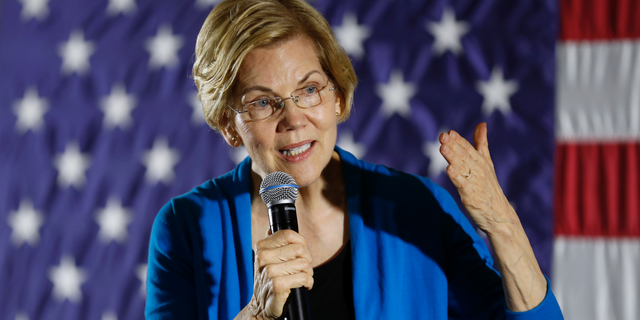 2020 Democratic presidential candidate Sen. Elizabeth Warren. (Associated Press)