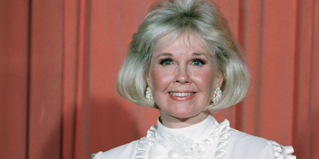 Doris Day after receiving the Cecil B. DeMille Award on Jan. 28, 1989. (AP Photo, File)