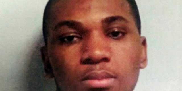 This undated photo provided by the Biloxi Police Department via the City of Biloxi, Miss., Public Affairs Department shows Darian Tawan Atkinson. Police on Mississippi's Gulf Coast said late Monday, May 6, 2019, that they have captured Atkinson, a suspect in the slaying of a uniformed officer gunned down outside a Biloxi police station, concluding a tense manhunt. (Biloxi Police Department/City of Biloxi Public Affairs via the AP)