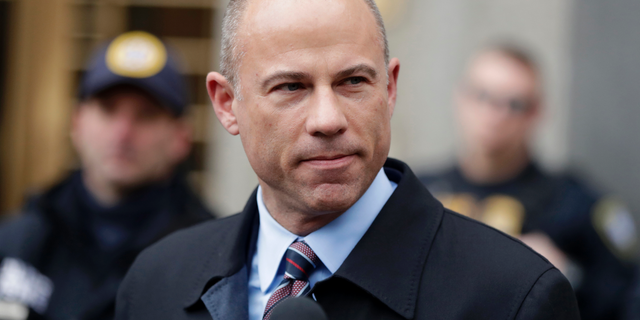 Attorney Michael Avenatti speaks outside court in New York City, Dec. 12, 2018. (Associated Press)