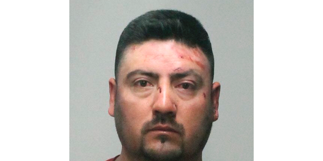 This undated booking photo provided by the Sutter County Sheriff's Office shows Ismael Huazo-Jardinez.