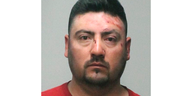 This undated booking photo provided by the Sutter County Sheriff's Office shows Ismael Huazo-Jardinez.