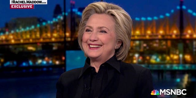 Hillary Clinton spoke to MSNBC's Rachel Maddow on Wednesday.