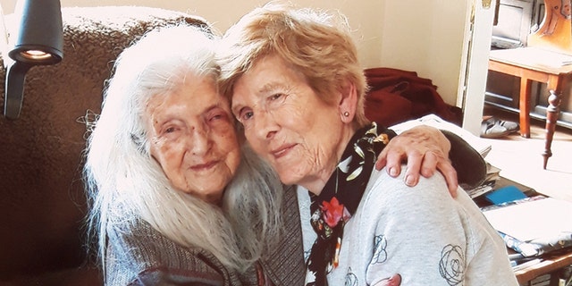 81-year-old woman reunited with 103-year-old mother