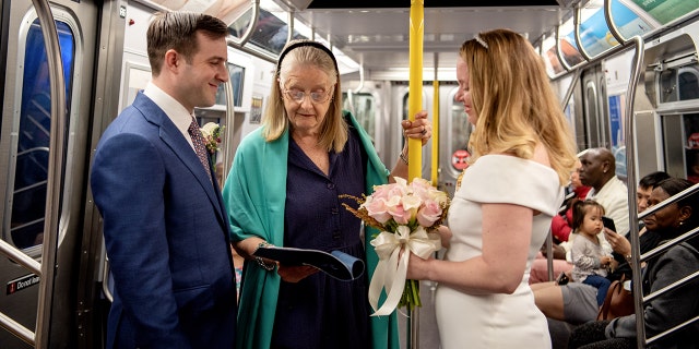 “When we planned it, we knew anything could happen," the bride admitted.