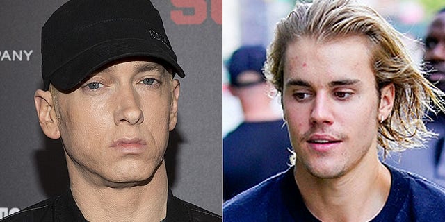 Justin Bieber hit back at Eminem for "dissing new rappers."
