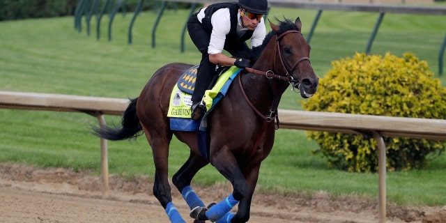 The Game Winner game has been installed as the new favorite of Saturday's race. (AP Photo / Charlie Riedel)