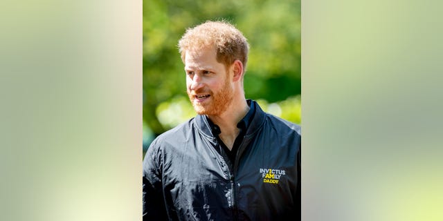 Prince Harry, Duke of Sussex during the launch of the Invictus Games on May 9, 2019 in The Hague, Netherlands.
