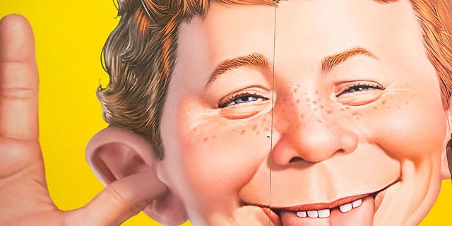 Alfred E. Neuman has been the official cartoon face of Mad since 1956.
