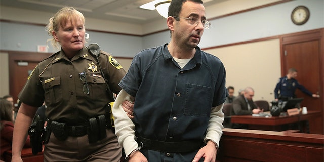 Nassar has been sentenced to decades in prison for sexually assaulting athletes, mostly female gymnasts, at Michigan State and a Lansing-area gymnastics club. Former Olympians said he also molested them in Texas and overseas while he worked for USA Gymnastics.