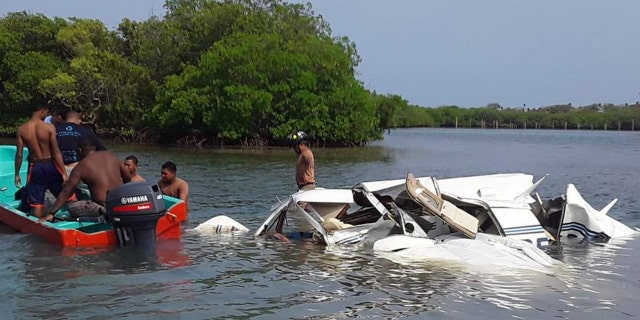 Four Americans were among the dead when a small plane crashed into the sea off a popular tourist destination in Honduras on Saturday, officials said.