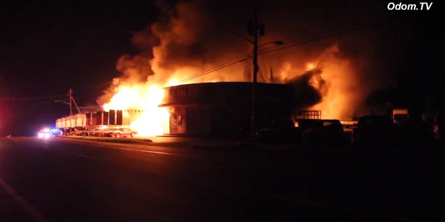 A fire broke out at a Hudson Valley, N.Y., car dealership on Thursday morning. HBO is filming miniseries "I Know This Much Is True" at the dealership.