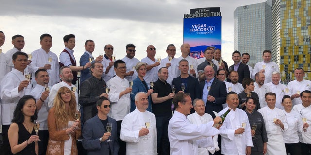 Dozens of the world's top chefs gathered in Las Vegas last week for Vegas Uncork'd.