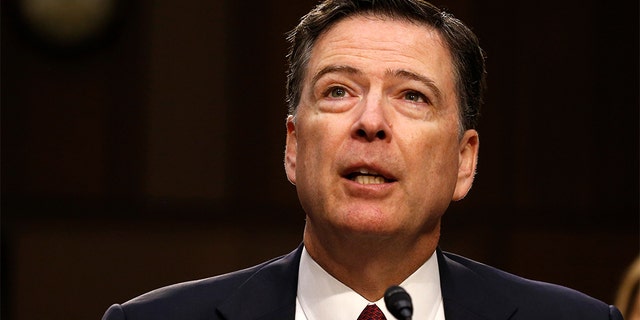 Former FBI Director James Comey testifies before a Senate Intelligence Committee hearing on Russia's alleged interference in the 2016 U.S. presidential election on Capitol Hill in Washington, U.S., June 8, 2017. (Reuters)