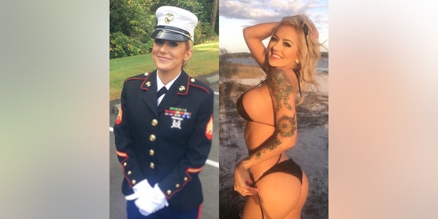 Combat barbie marine