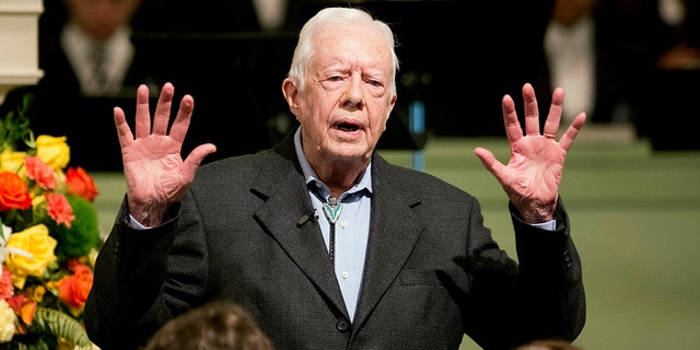 Now, six administrations later, former President Jimmy Carter, the oldest of the leading cadres in American history, is reborn from political obscurity at age 94 to reclaim his Democratic colleagues .