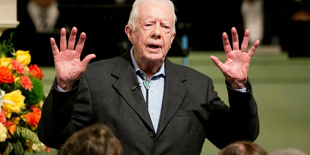 Now, six administrations later, former President Jimmy Carter, the oldest of the leading cadres in American history, is reborn from political obscurity at age 94 to reclaim his Democratic colleagues .