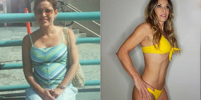 Laura Heikkila, pictured, admits she used to lack confidence and feel uncomfortable in her own skin before discovering a love for fitness.