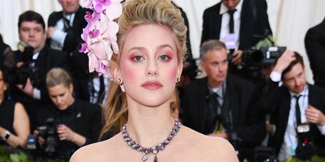 Lili Reinhart attends The 2019 Met Gala Celebrating Camp: Notes on Fashion at Metropolitan Museum of Art on May 06, 2019 in New York City. (Photo by Dimitrios Kambouris/Getty Images for The Met Museum/Vogue)
