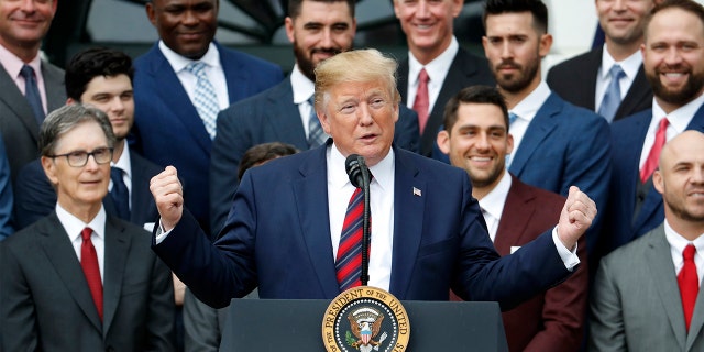 President Trump was slammed by an MSNBC guest on Thursday. (AP Photo/Pablo Martinez Monsivais)