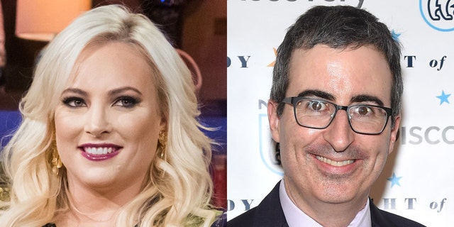 Meghan McCain, co-host of The View, was criticized by HBO on Sunday night, John Oliver.