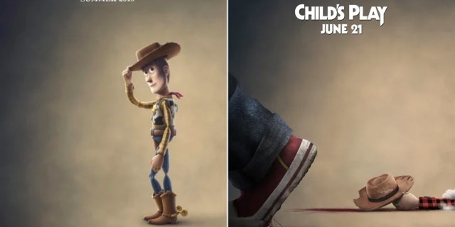The latest teaser poster for the upcoming reboot of “Child’s Play” trolled another classic film “Toy Story.”