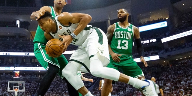 Would Horford be willing to join Luka Doncic in Dallas? (AP Photo/Morry Gash)