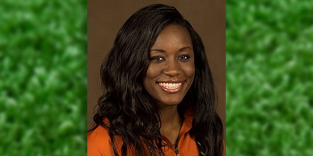 Ki'Audra Hayter is an outfielder for Texas.
