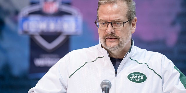 Mike Maccagnan was the general manager of the New York Jets for four seasons before Wednesday's firing. (Photo by Michael Hickey/Getty Images)