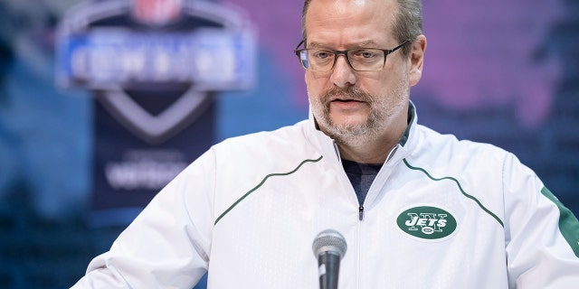 Mike Maccagnan was the general manager of the New York Jets for four seasons before Wednesday's firing. (Photo by Michael Hickey/Getty Images)